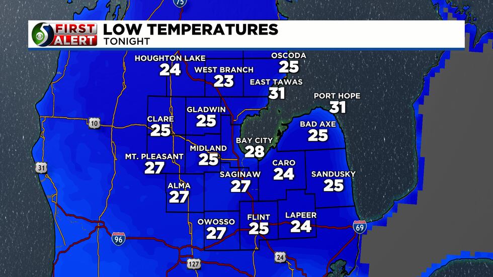 TV5 First Alert Sunday morning forecast