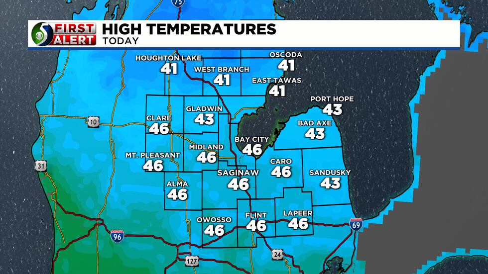 TV5 First Alert Sunday morning forecast