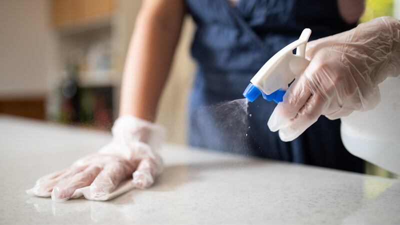 Scientists said the findings are a good reminder to keep frequently touched spots, such as...