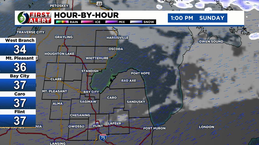 First Alert Weather | Hour-By-Hour Sunday Afternoon