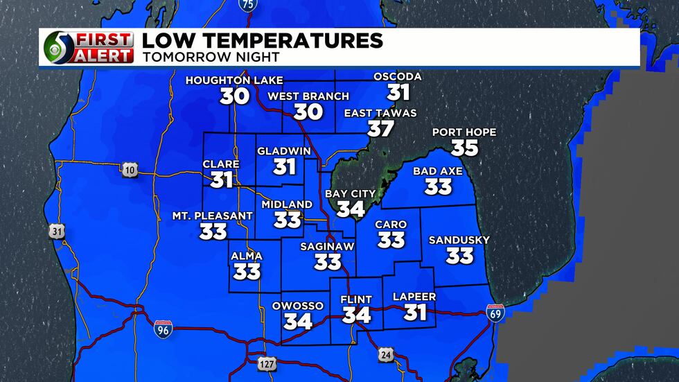 TV5 First Alert Sunday morning forecast