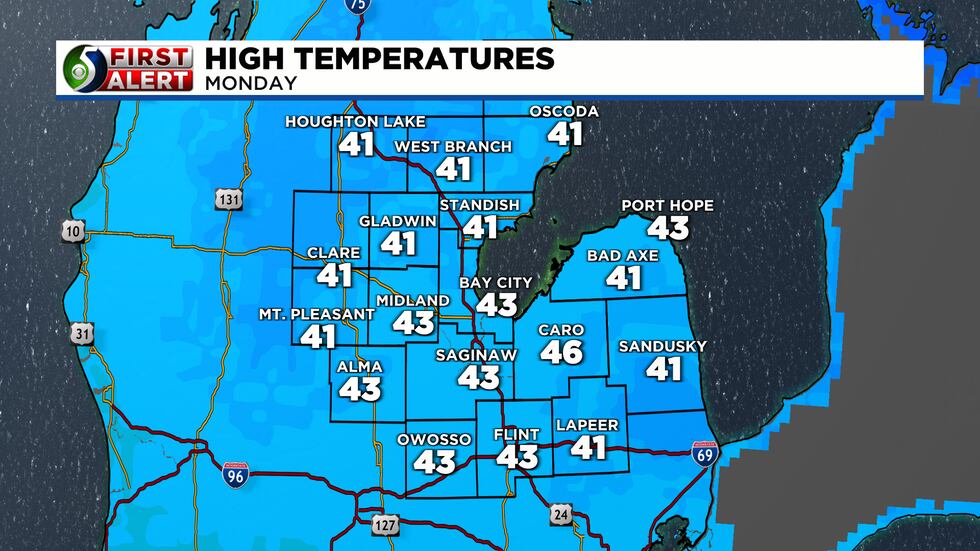 TV5 First Alert Sunday morning forecast
